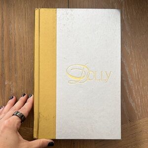 Dolly Parton Memoir - Hardcover Book in Yellow and White